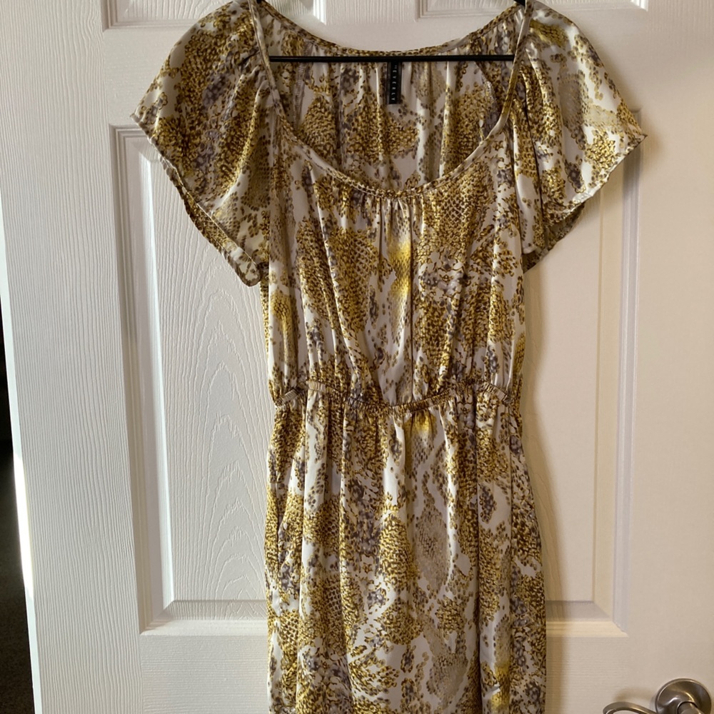 Snakeskin dress